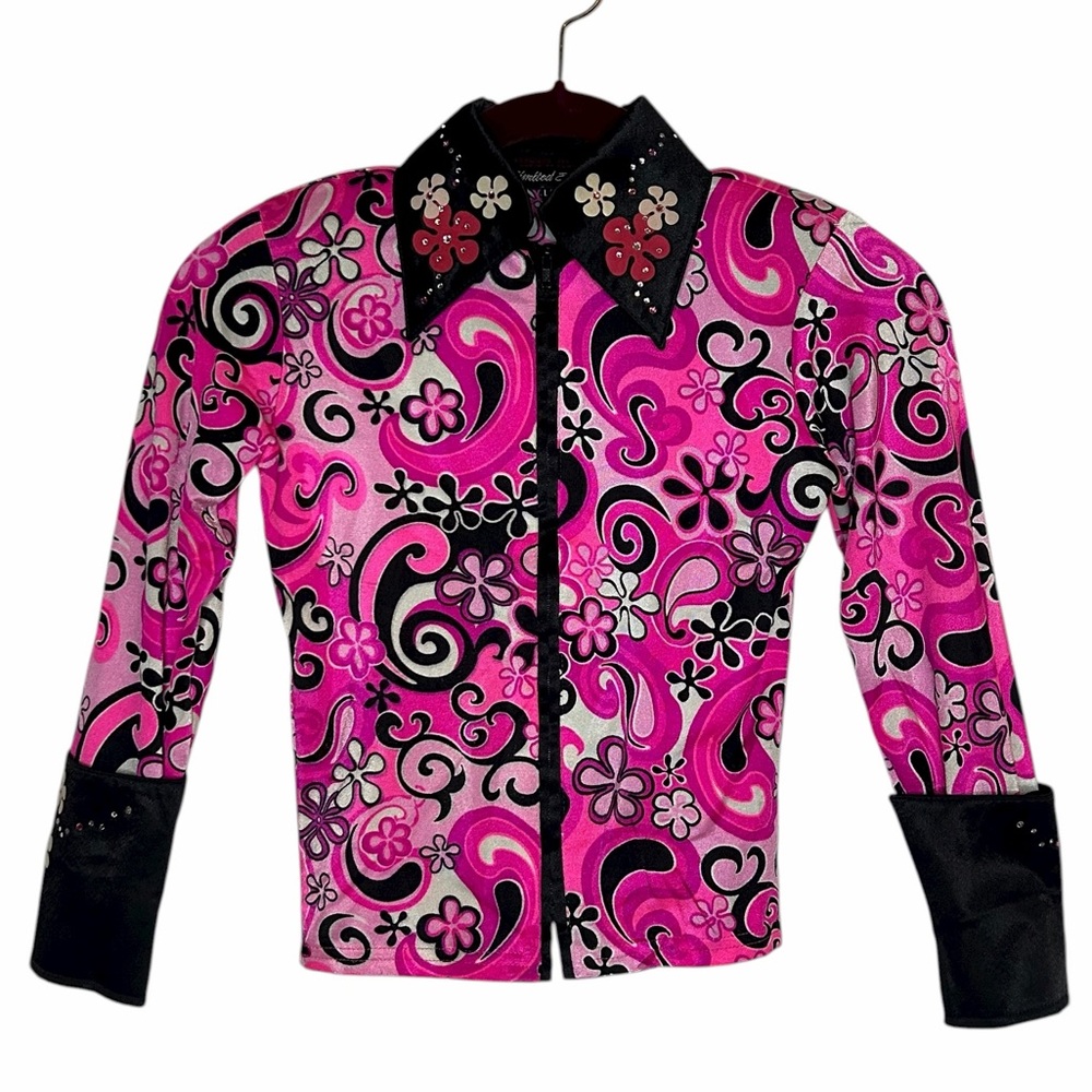 Hobby Horse Pink and Black Patterned Children’s Shirt